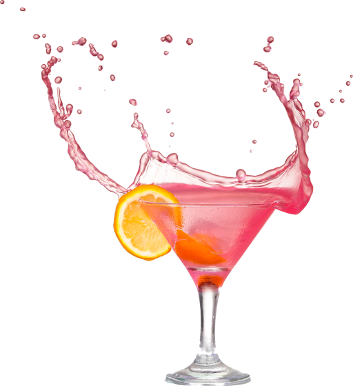 fresh-pink-cocktail-lemon